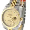 Rolex Datejust Champagne Dial - Dual Tone Jubilee Bracelet 116233