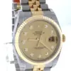 Rolex Datejust Champagne Dial - Dual Tone Jubilee Bracelet 116233