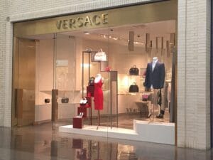 Versace Storefront Picture