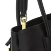 Prada Double Mini Bag in Black Saffiano Leather