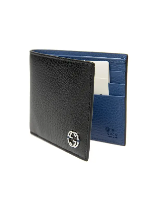 Gucci Dollar Calfskin Bi-Fold Wallet